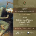 "Hope" Art Competition Exchibition flyer